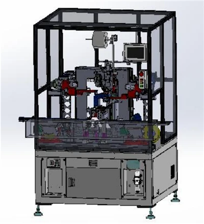 Double Arms Three Wires Three Sleeves Sleeve Machine